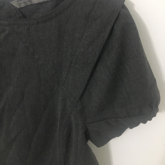 Zara basics charcoal dress - Picture 3 of 7